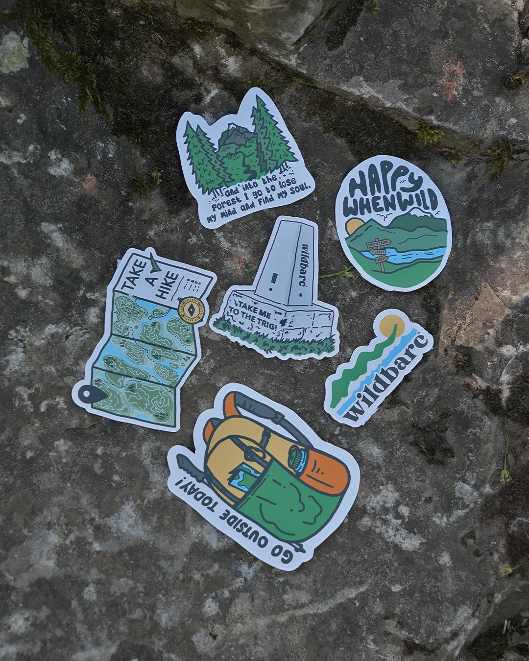Wildbarc Hike More Sticker Pack