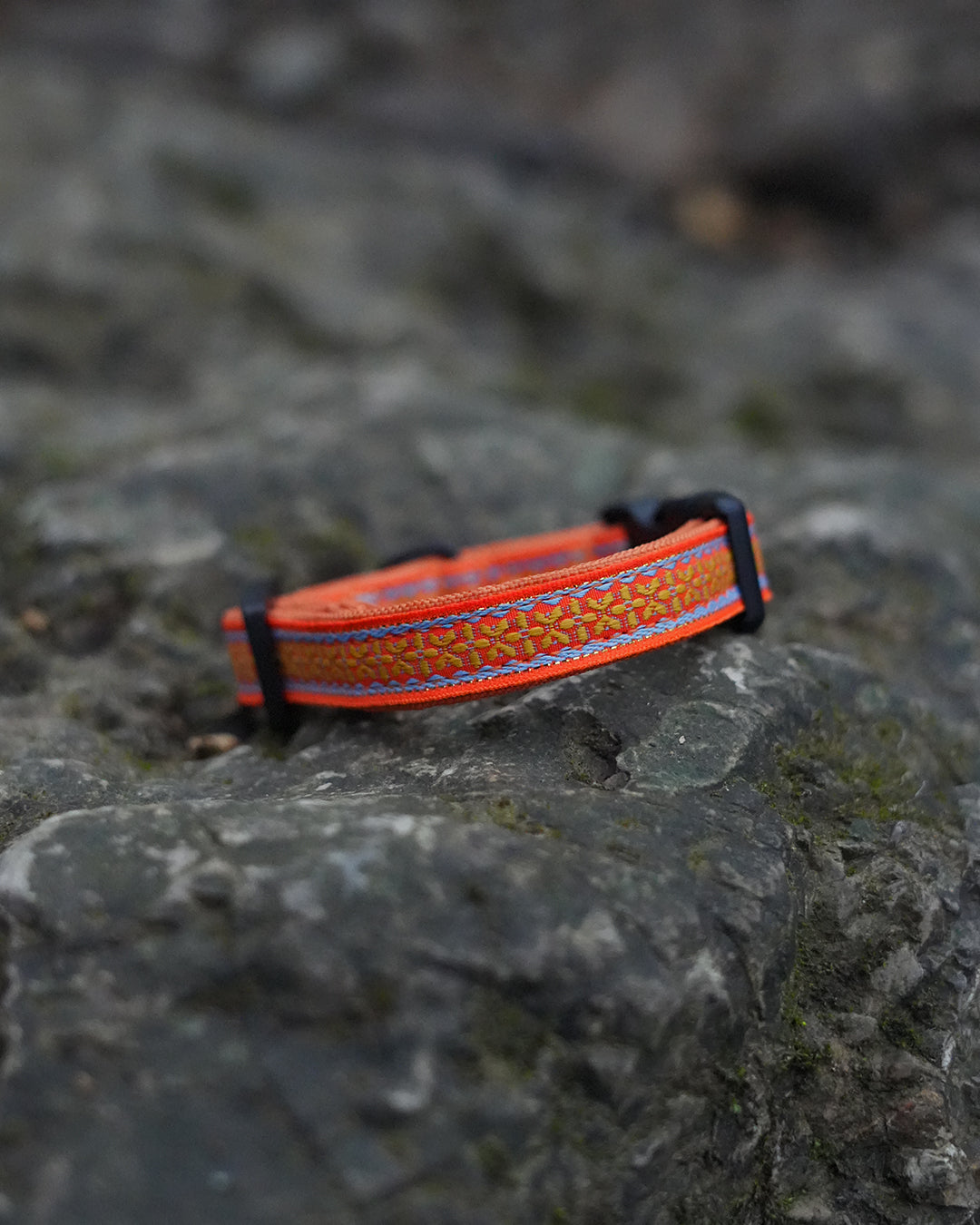 Small: Offcuts Dog Collar 30