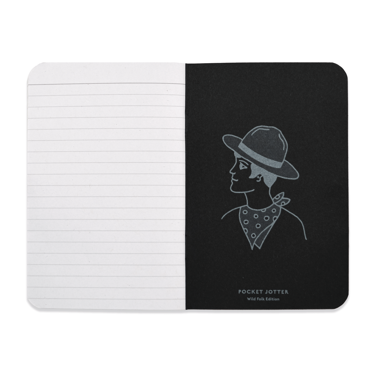 Bound Notebook Co Wild Folk Pocket Jotter 3-pack